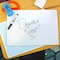 Flipside 11 x 16 1/4" Graph Dry Erase Board Class Pack  of 12 11261 - alternate 4