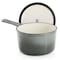 Megachef 2 Quart Enameled Cast Iron Sauce Pan in Gradient Gray 750124516M - alternate 7