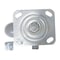 Vestil Thermoplastic Swivel With Brake Rigid Caster 5 In. Diameter x 2 In. Width 551 lb Light Gray CST-VE-5X2TPR-SWB - alternate 6