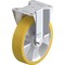 Zoro Select Plate Caster, Rigid, Polyurethane, 9 1/4"H B-ALTH 200K - alternate 1