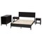 Baxton Studio Primrose Mid-Century Black Fluted Wood Queen Size 4-Piece Bedroom Set 249-13816-13830-13822-ZORO - alternate 10
