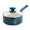 Spice By Tia Mowry Savory Saffron 7 Piece Nonstick Aluminum Cookware Set with Nylon Utensils in Teal 96237.07RR - alternate 8