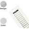 Sierra Grates 2 in. H X 14 in. W 2-Way 45 Degree Louvered, Steel, White Floor Register TWF214-WHT - alternate 5
