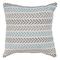 Homeroots Set of Two 18" X 18" Blue Beach Chevron Cotton Zippered Pillow, 2PK 535267 - alternate 5