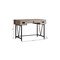 Homeroots 47" Taupe and Black Computer Desk With Three Drawers 333515 - alternate 5