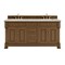 James Martin Vanities Brookfield 72 in. Double Vanity, Honey Oak w/ 3 CM Eternal Jasmine Pearl Silestone Top 547-V72-HNO-3EJP - alternate 1