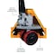 5Seconds Brand Arrow Hand Pallet Jack, 5500 lbs, 48 X 21 In Forks, 2PK 555008 - alternate 5