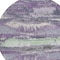 Homeroots 8' Purple And Lavender Round Abstract Washable Indoor Outdoor Area Rug 612547 - alternate 8
