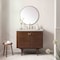 James Martin Vanities Amberly 36" Single Vanity, Mid-Century Walnut, w/ 3 CM Siberian Silestone Top 670-V36-WLT-3SFR - alternate 10