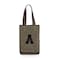 Picnic Time Family Of Brands NCAA App State Mountaineers 2 Bottle Insulated Wine Bag 536-02-140-794-0 - alternate 1