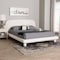 Baxton Studio Eladio Modern Luxe Ivory Boucle Fabric Queen Size Bed 250-13650-ZORO - alternate 9