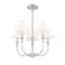 Z-Lite Tova Brushed Nickel 5 Light Chandelier 3049-18C-BN - alternate 8