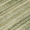 Homeroots 10' X 14' Green And Beige Striped Washable Indoor Outdoor Area Rug 631496 - alternate 9