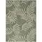 Homeroots 5' X 7' Ivory And Green Palm Leaf Indoor Outdoor Area Rug 552512 - alternate 9