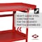 American Forge And Foundry Workbench, 61 in x 25 in, 1,300 lb Capacity 3990 - alternate 6