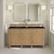 James Martin Vanities Lorelai 60" Double Vanity, Light Natural Oak, w/ 3 CM Phantome Eclos Top 424-V60D-LNO-3PHT - alternate 9