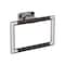 Amerock Esquire Brushed Nickel/Oil-Rubbed Bronze Contemporary 5-1/4 in 133 mm Length Towel Ring BH26612G10ORB - alternate 1
