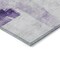 Homeroots 9' X 12' Lavender Gray And Ivory Abstract Washable Indoor Outdoor Area Rug 616877 - alternate 8