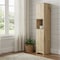 Homeroots 68in Light Brown Wood Accent Cabinet With Two Doors 534979 - alternate 5