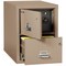 Fireking 2 Drawer, 1 Hr Fire Rated, Vertical, 31" Legal, Safe-In-A-File Taupe 2-2131-CTASF - alternate 4