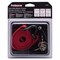 Prosource Tie-Down, 1 in W, 14 ft L, Polyester Webbing, Metal Ratchet, Red, 500 lb, Double J-hook End Fitting FH64057 - alternate 3