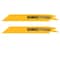 Dewalt 6" 10/14 TPI Straight Back Bi-Metal Reciprocating Blade (2 pack) DW4845-2 - alternate 1