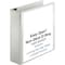 Business Source Ring Binder, White, Clear Sleeve BSN26961 - alternate 1