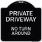 Signmission Black & Silver, 18 Inch x 18 Inch, Heavy Gauge Aluminum A-DES-BS-1818-9780 - alternate 1