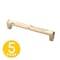 Sapphire Geiger Series 5 in. 128 mm Center-to-Center Modern Gold Cabinet Hardware Handle/Pull, 5PK SP-3771-128-BRA-5 - alternate 1