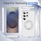 Alpha Digital Galaxy S25 ULTRA Case w/ Magnet Ring Stand- Full Protection, Soft Flex-360 shockproof S25U-CLEAR - alternate 8
