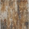 Homeroots 3' X 5' Rust Gray And Ivory Abstract Washable Indoor Outdoor Area Rug 617662 - alternate 8