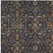 Homeroots 8' X 10' Navy Blue Brown And Red Floral Washable Indoor Outdoor Area Rug 604604 - alternate 9
