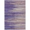 Homeroots 3' X 5' Purple Copper And Ivory Striped Washable Indoor Outdoor Area Rug 597283 - alternate 9