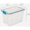 Sterilite 20 Qt. Blue Aquarium Gasket Box 19324306 - alternate 4