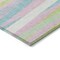 Homeroots 5' X 8' Mint Green Pink And Blue Striped Washable Indoor Outdoor Area Rug 597338 - alternate 9