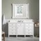 James Martin Vanities Brittany 60'' S Vanity, Bright White w/ Ethereal Noctis Silestone Top w/FreePower Wireless Charger 655-V60S-BW-FENC - alternate 9