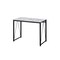 Homeroots 35" Antiqued White and Black Writing Desk 491414 - alternate 5