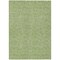 Homeroots 9' X 12' Green Black And Ivory Geometric Washable Indoor Outdoor Area Rug 596732 - alternate 9