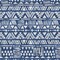 Homeroots 3' X 5' Navy Blue And Ivory Southwestern Washable Indoor Outdoor Area Rug 594178 - alternate 9
