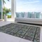 Homeroots 5' X 8' Fern Green Purple And Teal Blue Medallion Washable Indoor Outdoor Area Rug 589267 - alternate 9