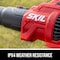 Skil 120 mph 460 CFM 40 V Battery Handheld Leaf Blower Kit (Battery & Charger) BL0460C-11 - alternate 5