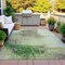 Homeroots 5' X 8' Artichoke Green And Ivory Abstract Washable Indoor Outdoor Area Rug 632018 - alternate 9