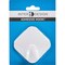 Idesign Hook 1-9/16in L White Plastic Small stick on! Diamond White 16001 - alternate 7