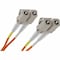 Unc Group Fiber Optic Patch Cable, Lc-Lc, 50 125 Multimode Duplex, Orange, 2M FJ5LCLC-02M - alternate 2