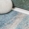 Jonathan Y Contemporary POP Modern Abstract Vintage Cream/Turquoise 2 ft. x 8 ft. Runner Rug CTP105C-28 - alternate 8