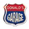 Signmission Donald's Garage, 18 inch X 18 inch, Plastic Sign, 2PK SHI-P-2PACK-18-383-DONALD - alternate 1