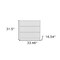Homeroots 33" White Three Drawer Dresser 524955 - alternate 14