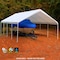 King Canopy Replacement Drawstring Cover 18ftx27ft, fits 17ft 9in by 27ft A-Frame, White TDS1827-5 - alternate 3