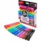 Crayola Take Note Dry Erase Markers, Chisel Tip, 12-Color Set 58-6545 - alternate 1