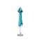 Homeroots 10ft Aqua Polyester Round Market Patio Umbrella 491976 - alternate 5